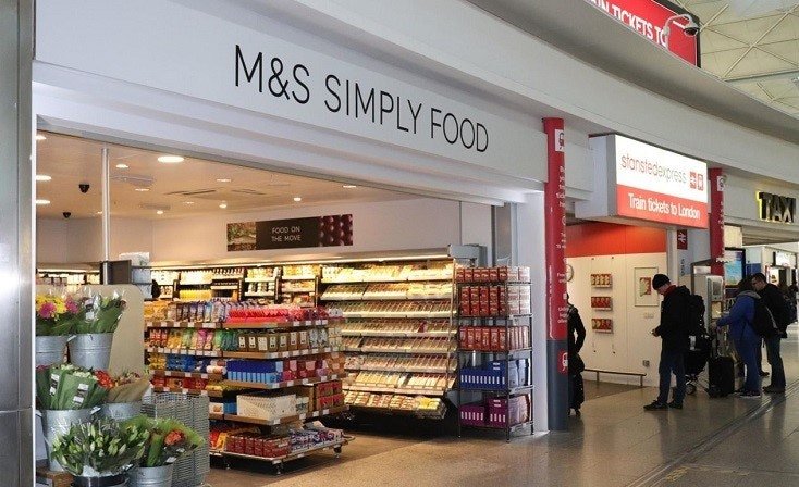 M&S Simply Food, Landside, Stansted Airport