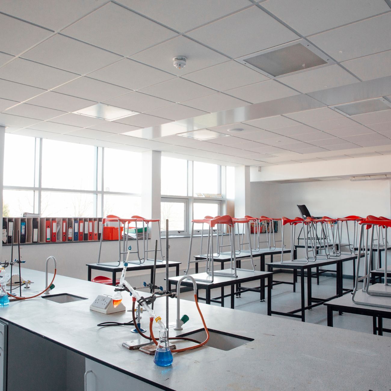 Screeding a Science Block