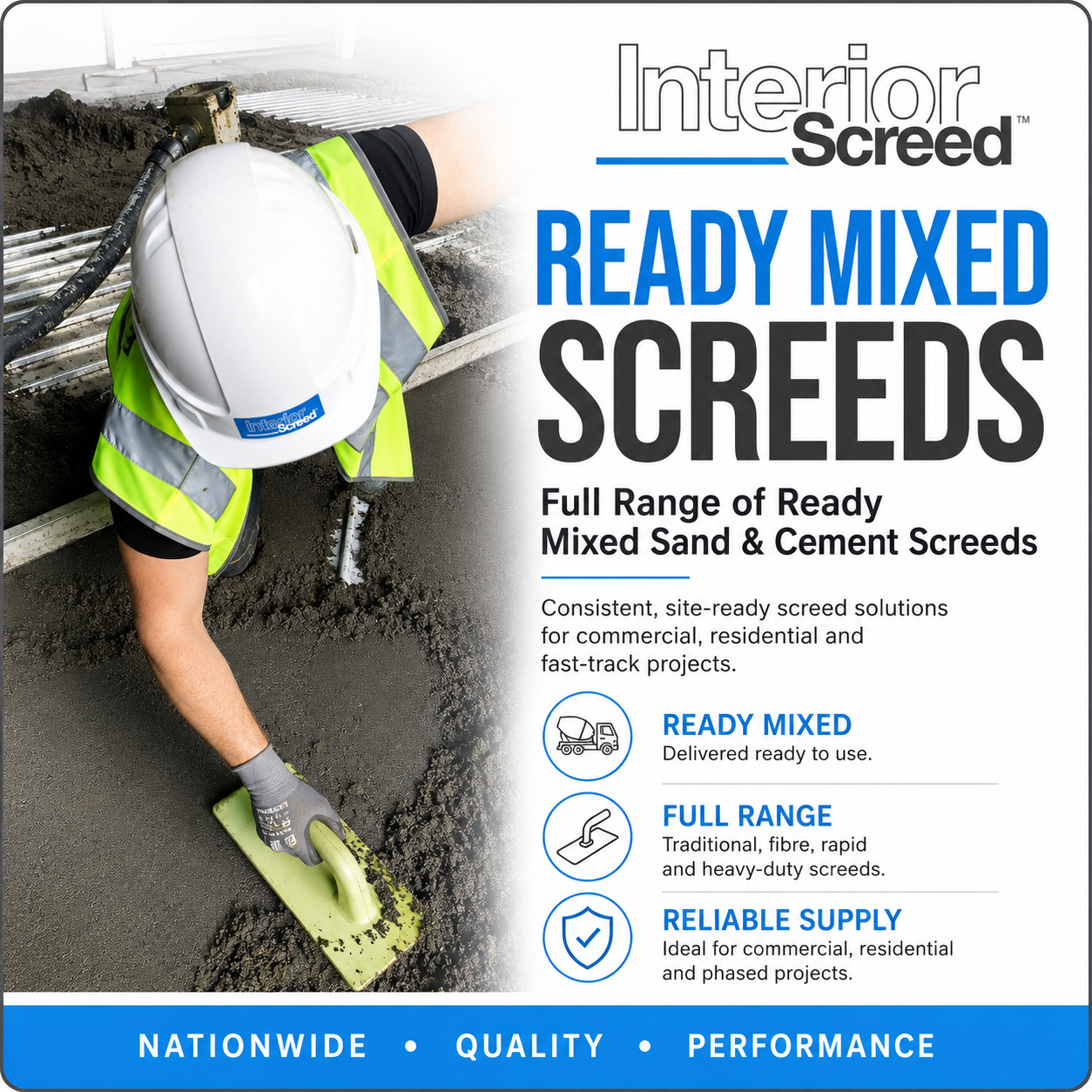 Ready Mixed Screeds